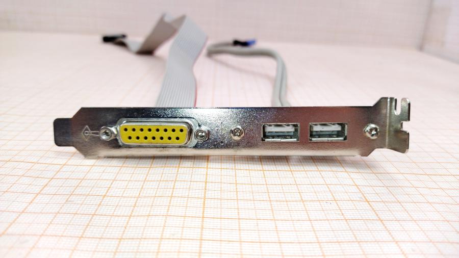 219-168-001 Планка расширения  Gameport MIDI + 2x USB #2