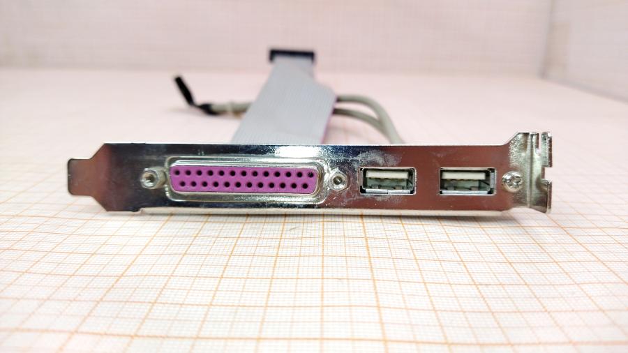 219-169-001 Планка расширения  LPT + 2x USB #2