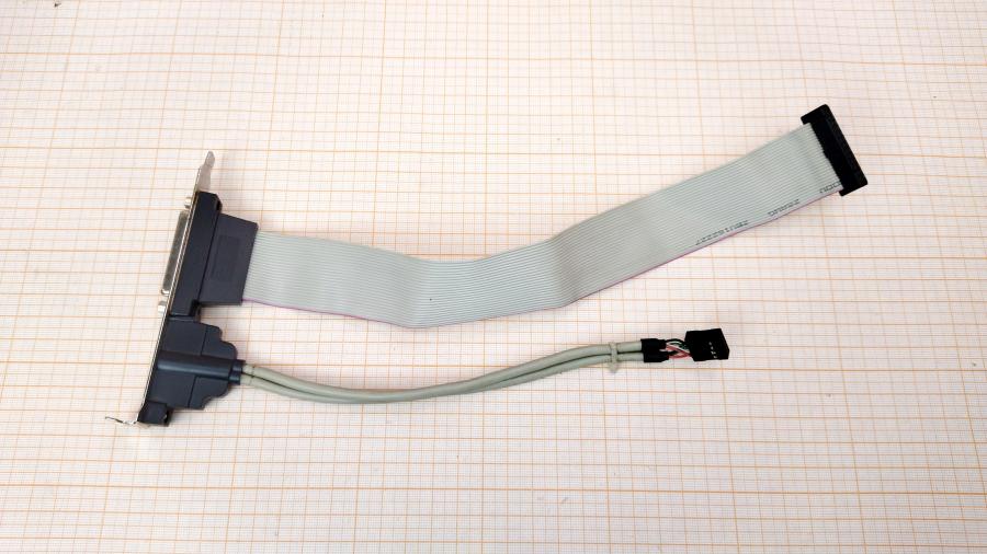 219-169-001 Планка расширения  LPT + 2x USB #3