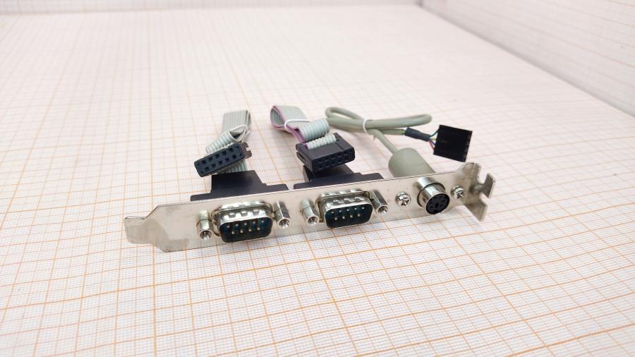 219-173-001 Планка расширения  2x COM DB-9 (M) + PS/2 #1