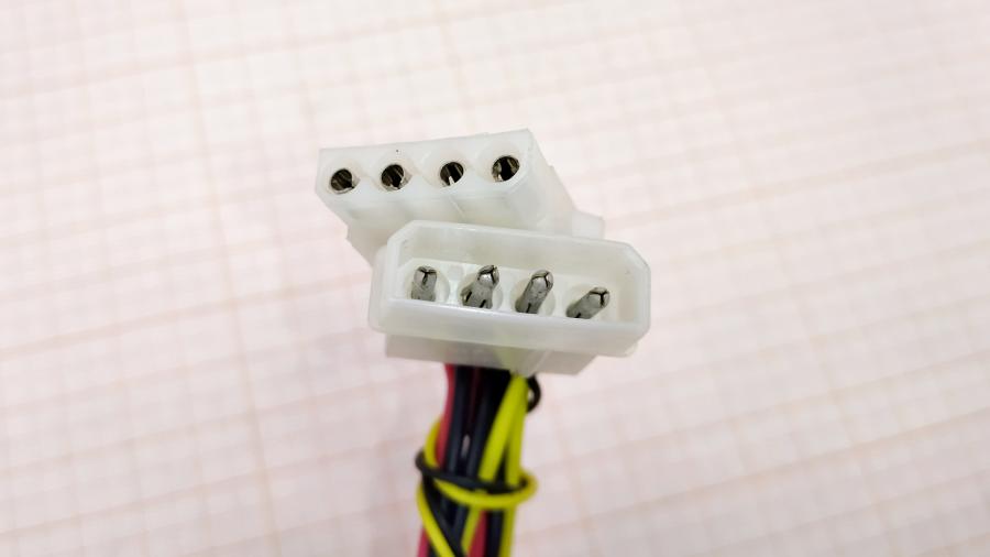 219-181-001 Переходник питания  Molex (F) - Molex (M) + 3-Pin (F) #2