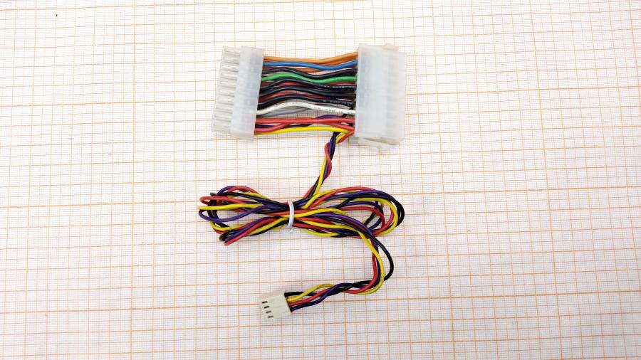 219-182-001 Переходник питания  ATX 20Pin (F) - ATX 20Pin (M) + 4Pin (F) #1