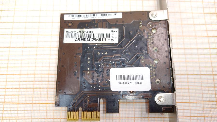 193-282-001 Контроллер PCI USB ASUS PCIE USB3 #6