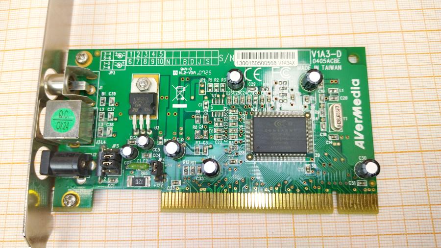 193-285-001 Контроллер PCI AVerMedia V1A3-D #4