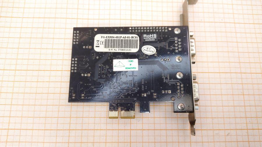 193-287-001 Контроллер PCI Espada FG-EX954-4S1P-A5-01-BC01 #5