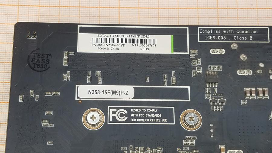 218-255-001 GeForce 600-Series ZOTAC GeForce GT 640 #5