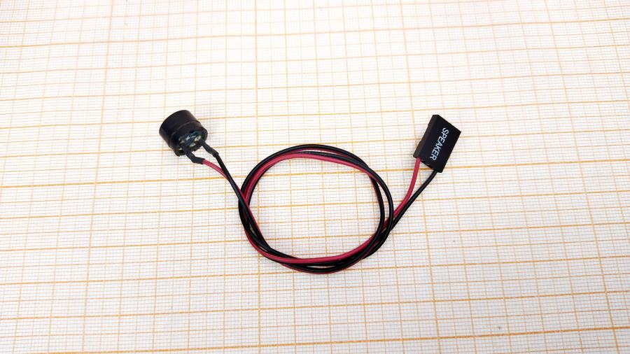 219-184-001 Динамик  PC Speaker / Кабель 350mm #1