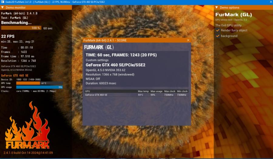 219-186-001 GeForce 400-Series GIGABYTE GeForce GTX 460 SE #7