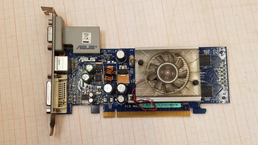 219-194-001 VGA PCI-E ASUS GeForce 7300 GS #2