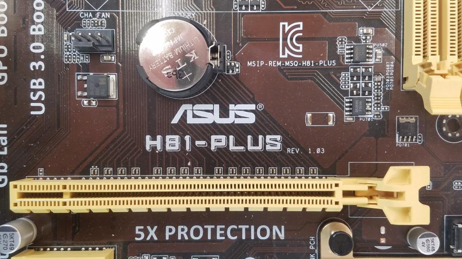 219-197-001 MB LGA 1150 ASUS H81-PLUS #3