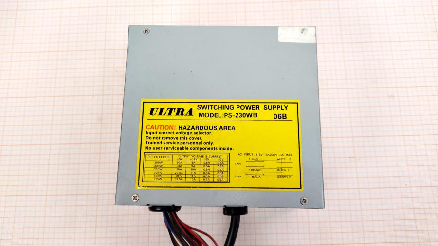 219-118-002 Блок питания AT  ULTRA PS-230WB #2