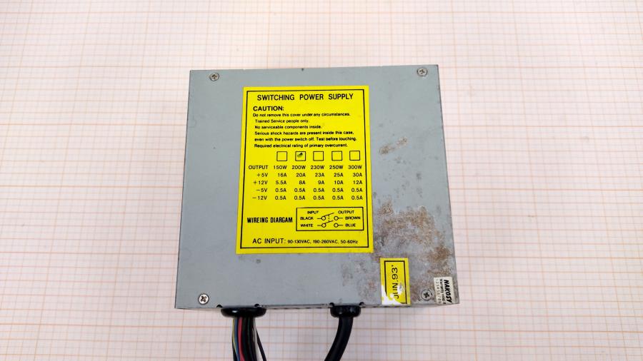 219-217-001 Блок питания AT  200W #2