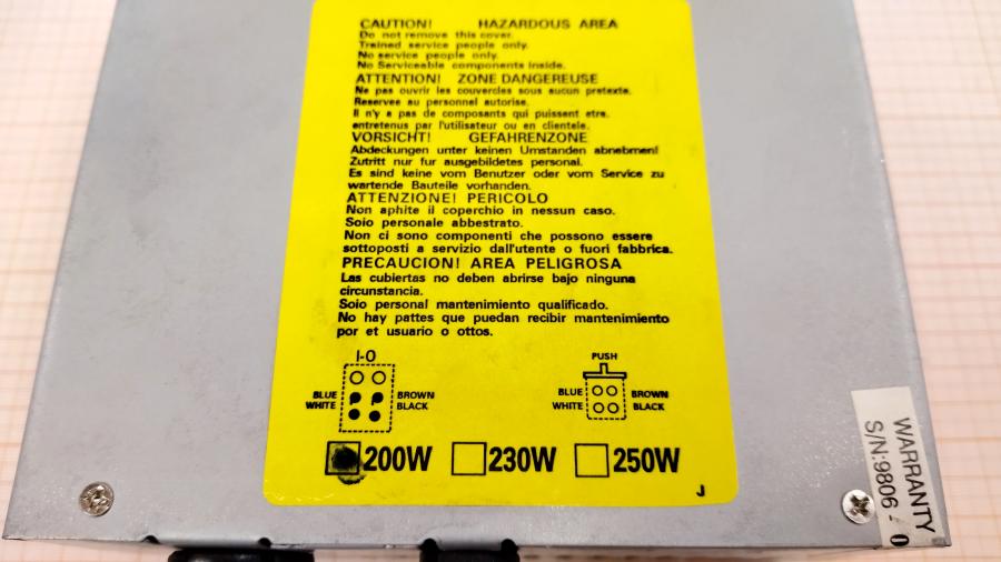 219-219-001 Блок питания AT  200W #3