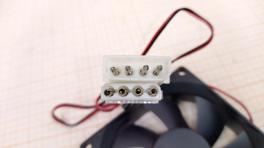 219-220-001 Вентилятор  NING JIE NJ8025SE 2x Molex #5