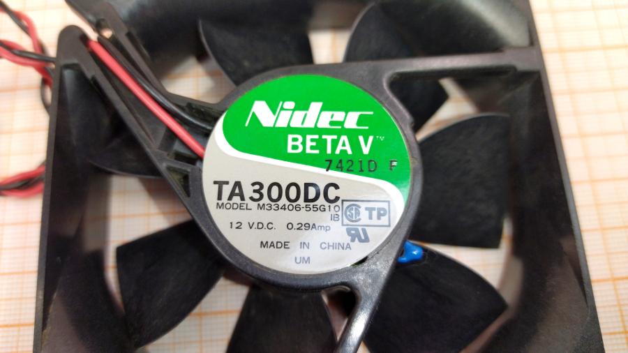 219-223-001 Вентилятор NIDEC BETA V TA300DC (M33406-55G10) #2