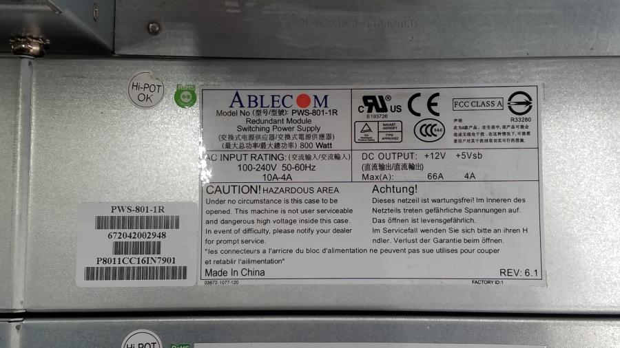 189-124-004 Серверный корпус SuperMicro SC836TQ-R800B #7