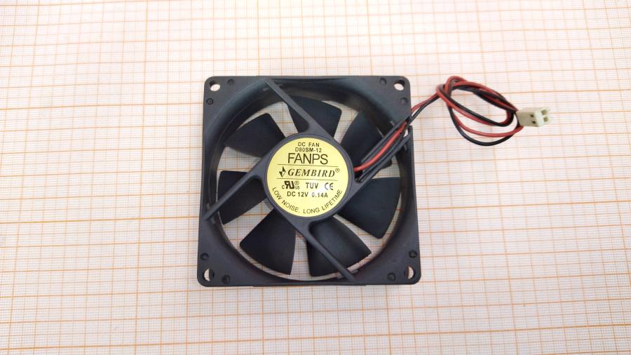 219-226-001 Вентилятор GEMBIRD D80SM-12 #1
