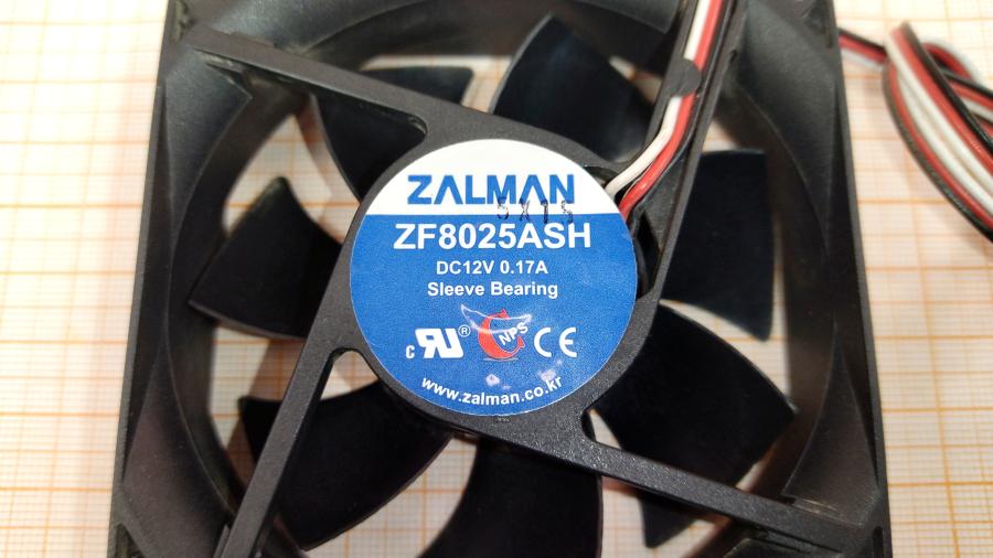 219-228-001 Вентилятор Zalman ZF8025ASH #2