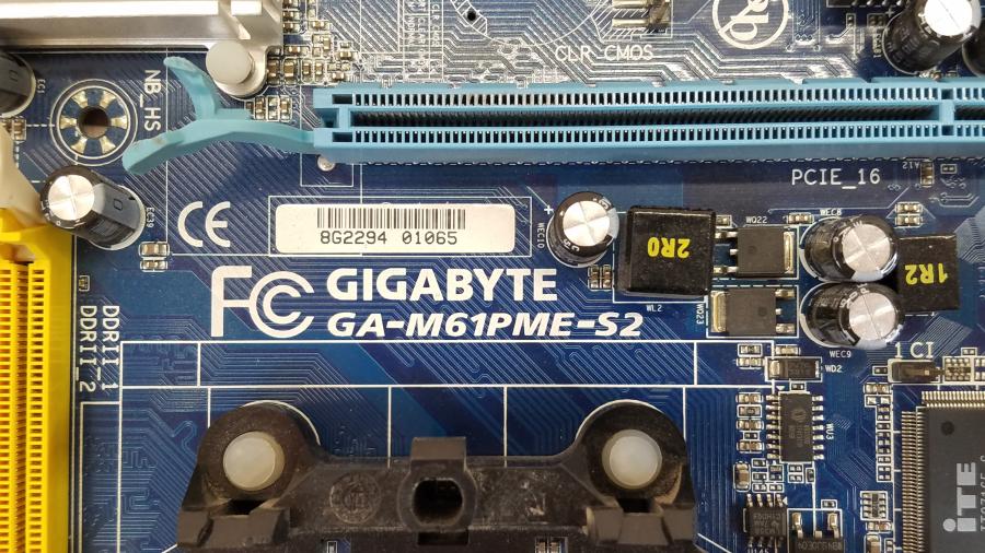 219-227-001 MB Socket AM2 GIGABYTE GA-M61PME-S2 #3