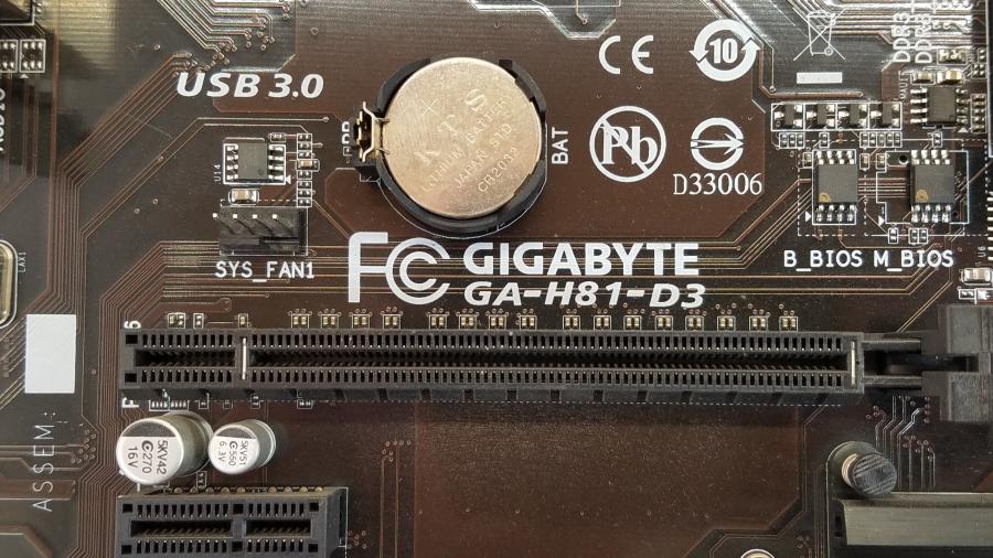 219-196-002 MB LGA 1150 GIGABYTE GA-H81-D3 #4