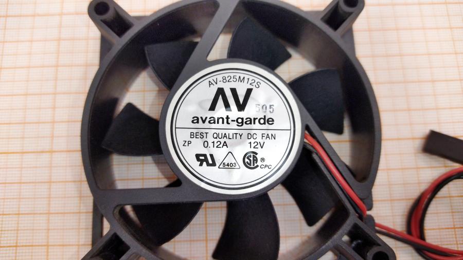 219-231-001 Вентилятор  avant-garde AV-825M12S #2