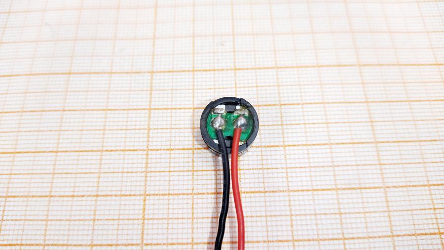 219-237-001 Динамик  PC Speaker / Кабель 50mm #3