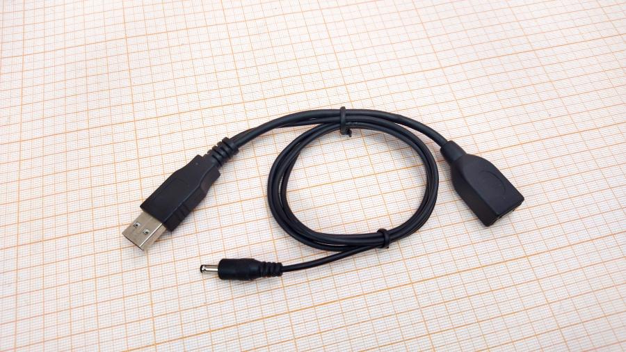 219-249-001 Удлинитель USB  USB A (F) - USB A (M) + 3.5x1.0 1M #1