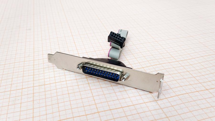 219-253-001 Планка расширения  LPT  DB-25 (M) #1