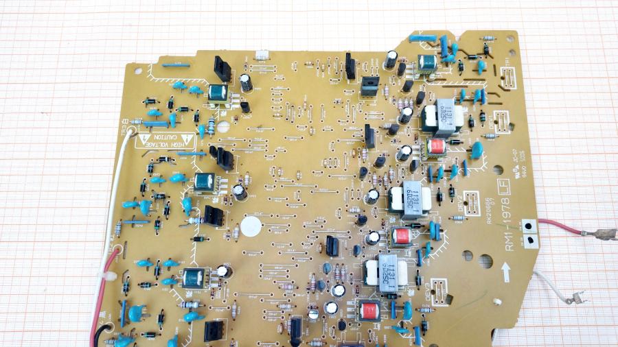 165-1014-001 Плата высоковольтная HP RM1-1978 #4