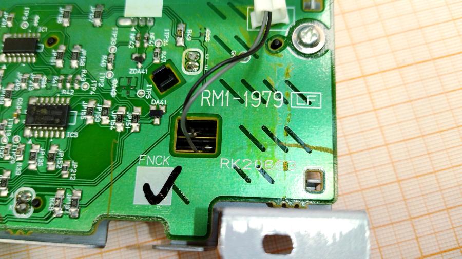 165-1017-001 Плата детектора уровня тонера HP RM1-1979 #8