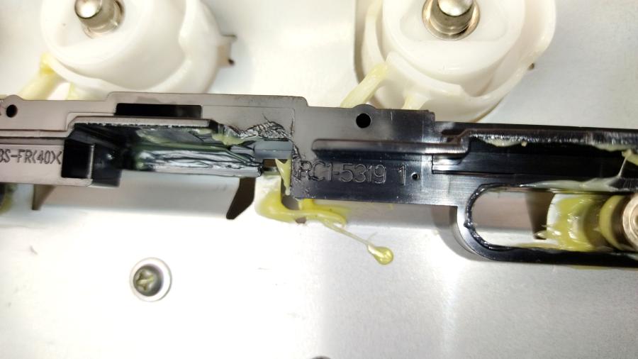 165-1022-001 Двигатель печатной техники HP Главный редуктор HP CLJ 1600 #12