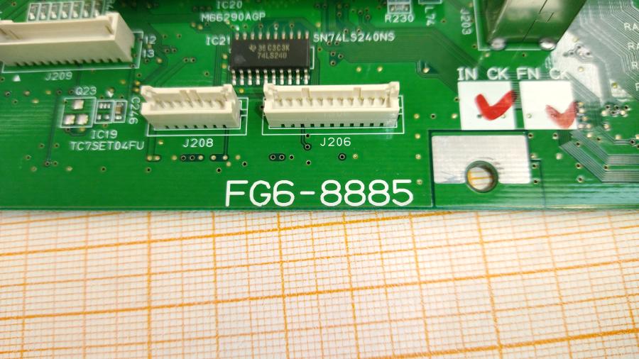 101-011-001 Плата форматора CANON FG6-8885 #2