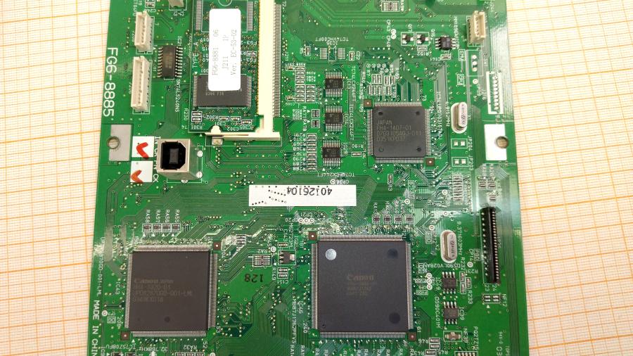 101-011-001 Плата форматора CANON FG6-8885 #6