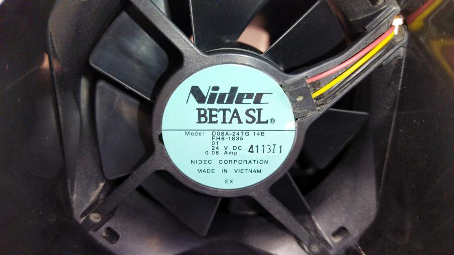 101-012-001 Вентилятор NIDEC D08A-24TG 14B (FH6-1835) #3
