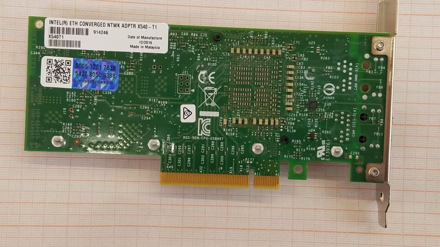 222-009-001 Сетевая карта INTEL X540-T1 #4