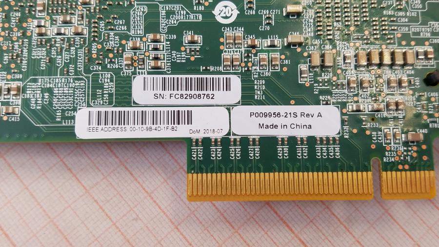 222-010-001 Сетевая карта FUJITSU P009956-21S #5