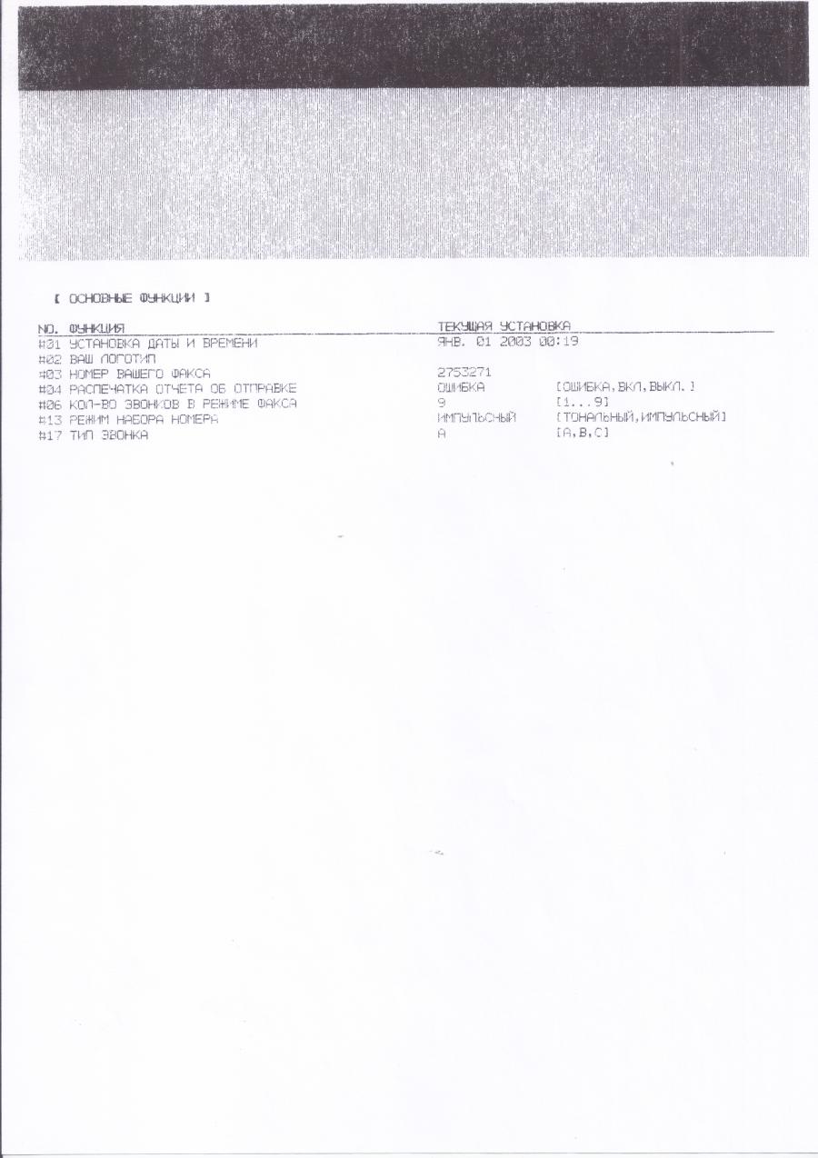 219-255-001 Факс PANASONIC KX-FP143 #22