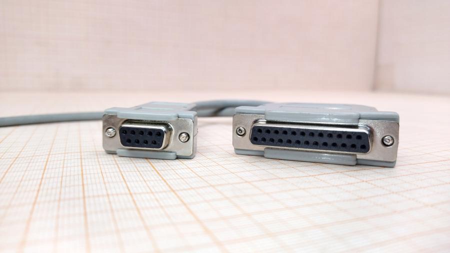 219-257-001 Кабель интерфейсный  DB25 (M) - DB25 (F) + DB9 (F) #2