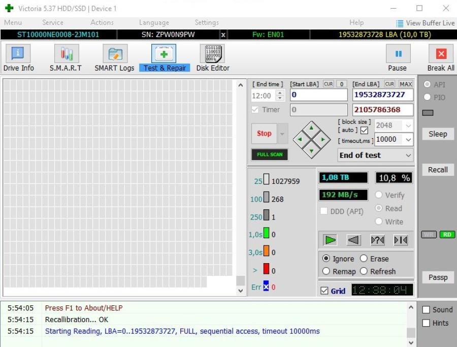 222-014-001 HDD 3.5" SATA SEAGATE IronWolf Pro ST10000NE0008 #6