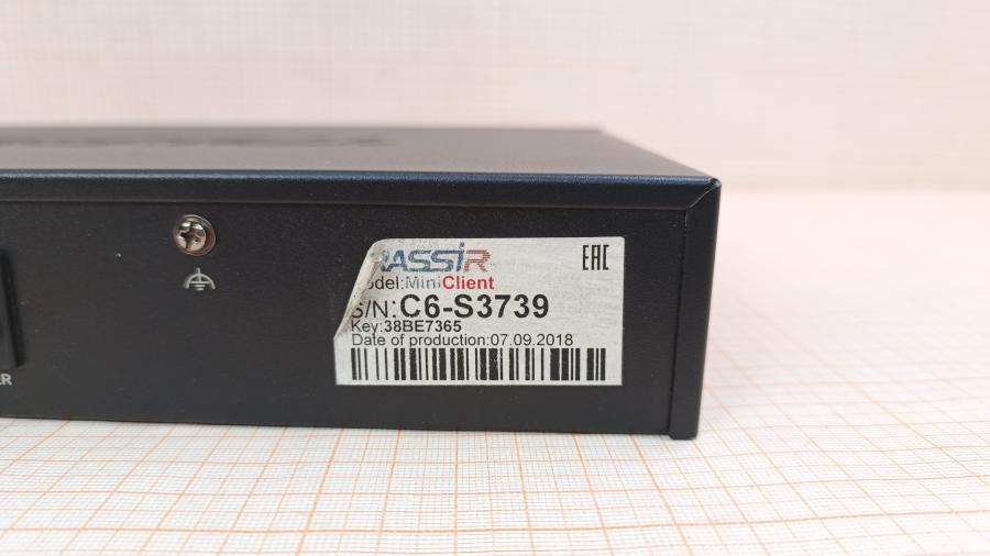 219-258-001 Видеорегистратор Trassir MiniClient #8