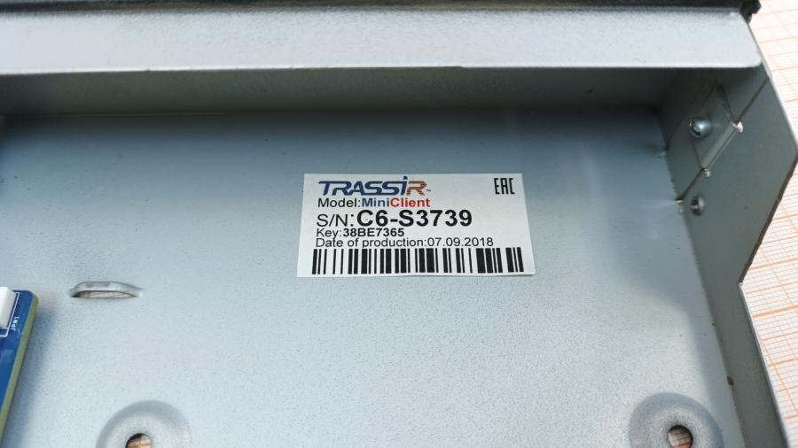 219-258-001 Видеорегистратор Trassir MiniClient #14
