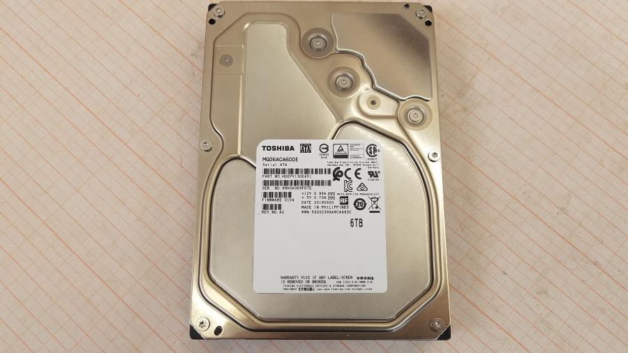 222-017-001 HDD 3.5" SATA TOSHIBA MG06ACA600E #2