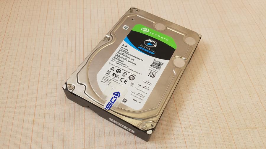 222-020-001 HDD 3.5" SATA SEAGATE SkyHawk Surveillance ST8000VX0022 #1