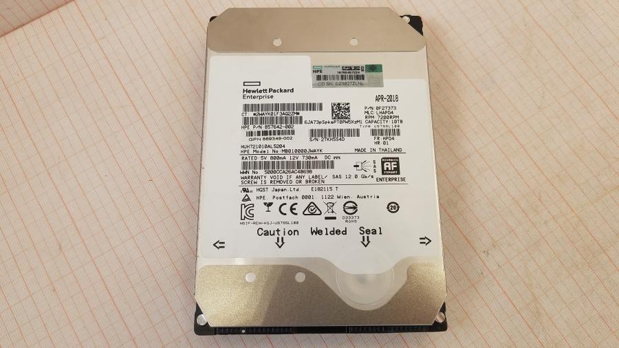 222-023-001 HDD 3.5" SAS HP 857642-002 #2