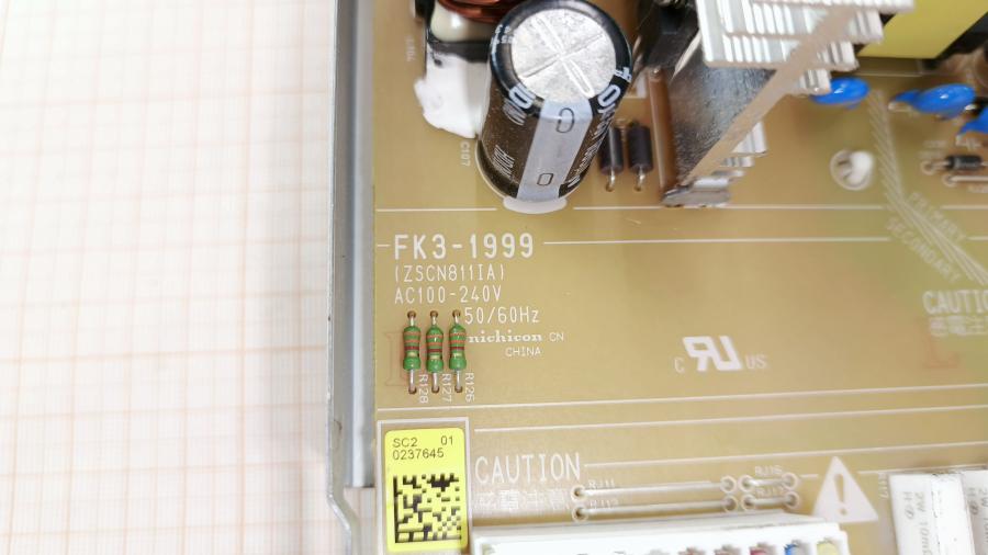 190-037-001 Плата блока питания CANON FK2-7356/FK3-1999 #9