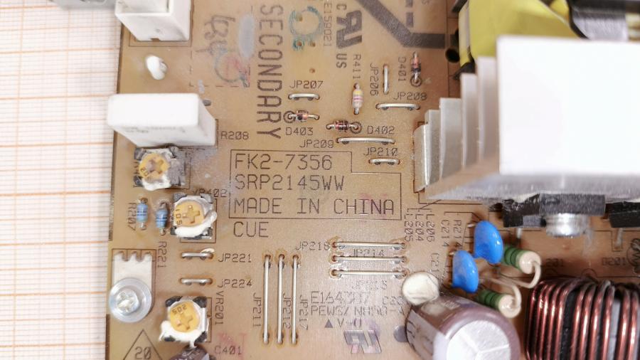 190-037-001 Плата блока питания CANON FK2-7356/FK3-1999 #11