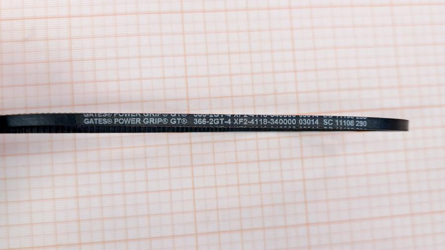 190-074-001 Ремень зубчатый для печатной техники GATES 366-2GT-4 XF2-4118-340000 03014 #4