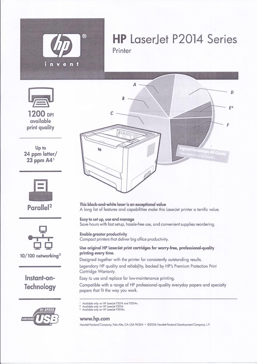 223-002-001 Принтер HP LaserJet P2014 #17