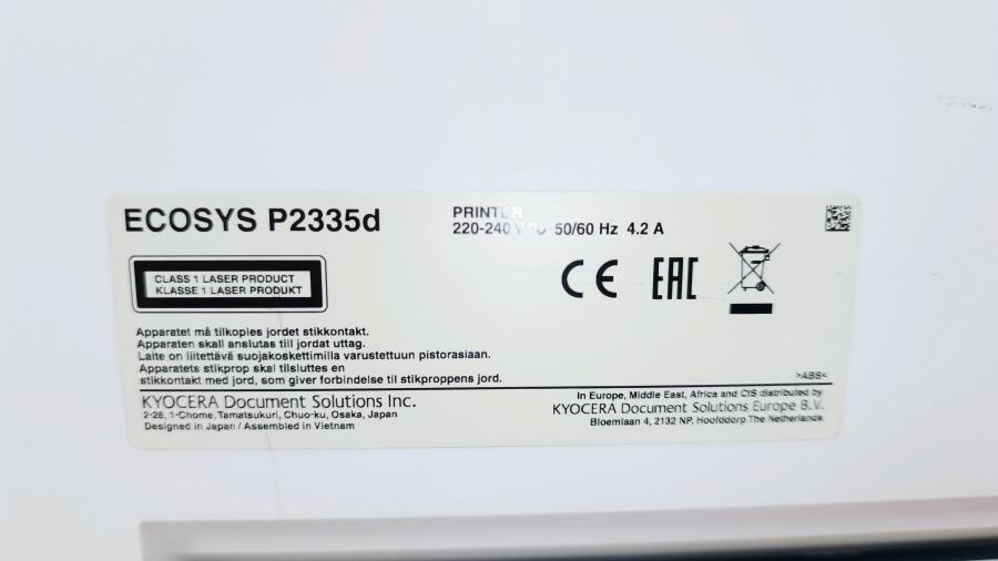 223-004-001 Принтер KYOCERA Ecosys P2335d #30