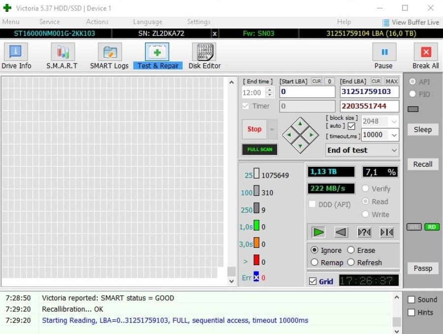 222-025-001 HDD 3.5" SATA SEAGATE Exos X16 ST16000NM001G #6